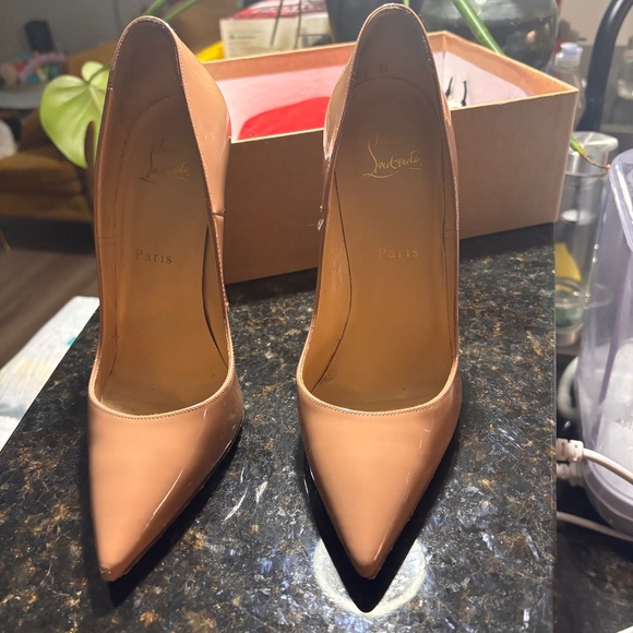 Christian Louboutin So Kate 120 Nude Patent (Size 38) - Picture 1 of 5
